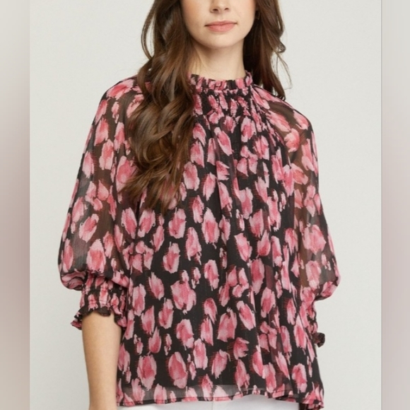 entro Tops - A-2 Entro top size small balloon sleeves